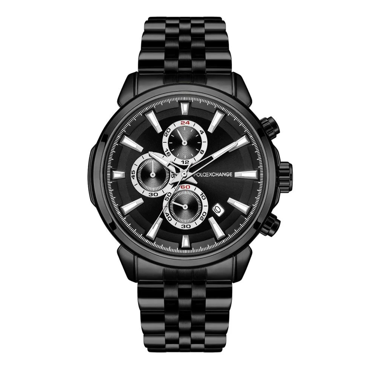 MONTRE POLOEXCHANGE HOMME M.FONCTION ACIER